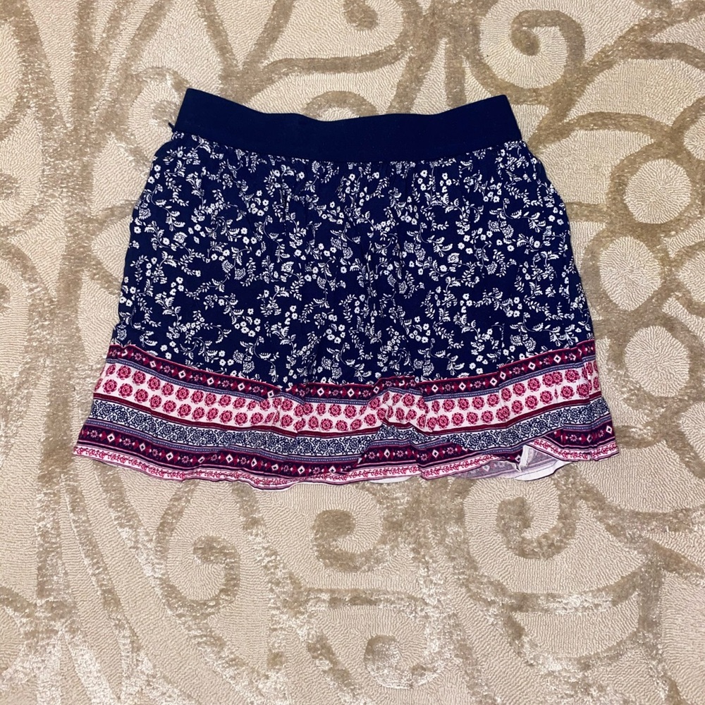 OLD NAVY GIRLS PATTERNED SKIRT